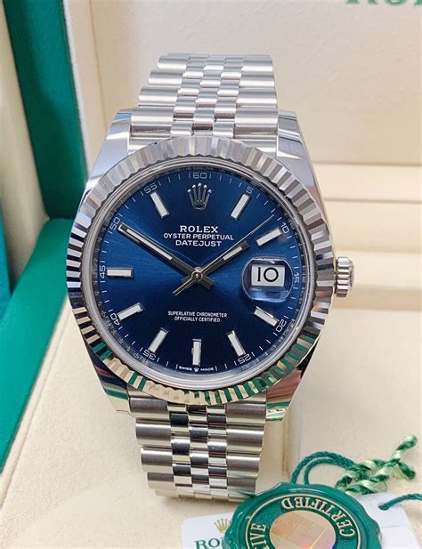 www.negozioorologi.it rolex date just 41mm|rolex datejust 41 blue.